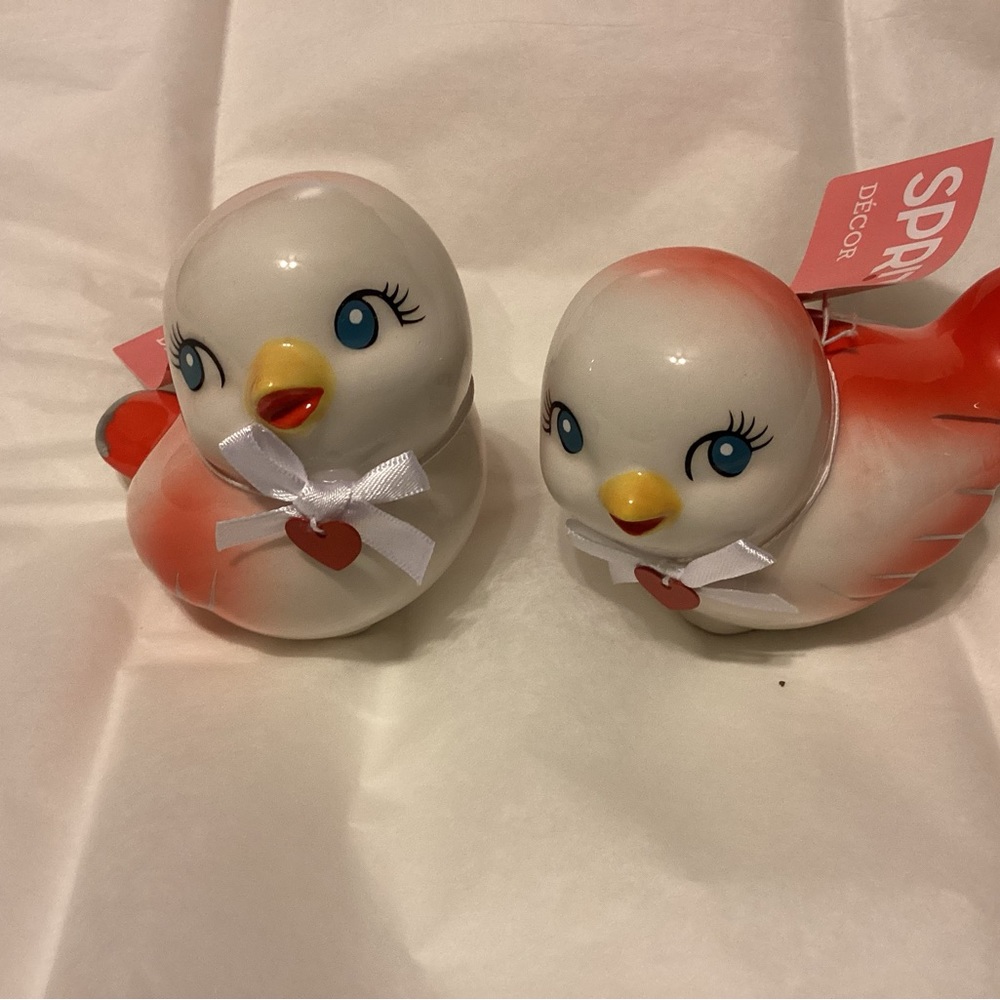2024 Spritz Valentine Ceramic Love Birds